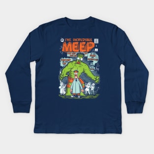 Incredible Meep Kids Long Sleeve T-Shirt